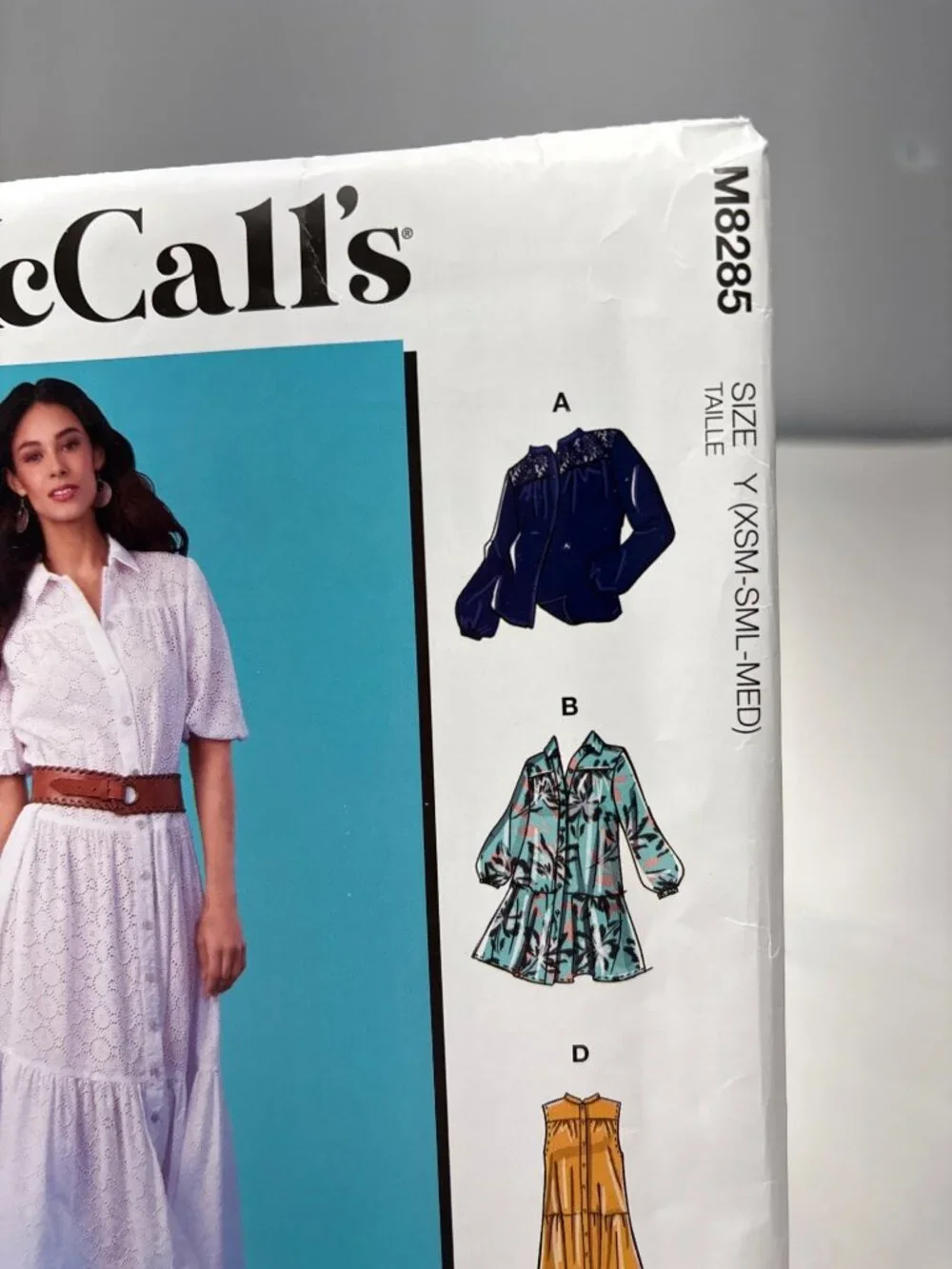 McCalls M8285 Womens Dress Sewing Pattern Size XSmall-Medium Uncut